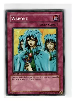 Yu-Gi-Oh! Waboku Common SD7-EN026 Moderately Played 1st Edition • $2.14