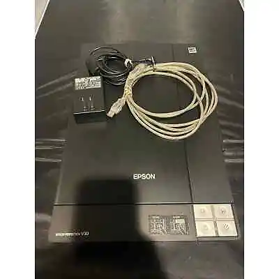 $45 • Buy EPSON Perfection V30 Flatbed Scanner -Photo Document LED 