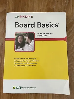 ACP MKSAP 17 Board Basics An Enhancement To MKSAP 17 Free Shipping • $28.99