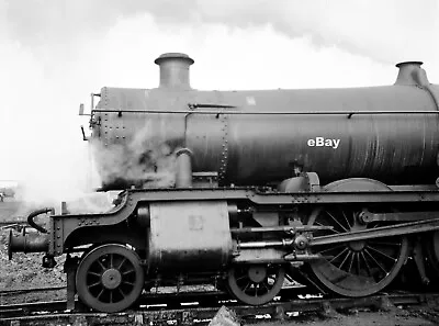 Railway Steam Negative Grange 6853 Old Oak Common 81A 18/9/64 + Copyright • £1.99