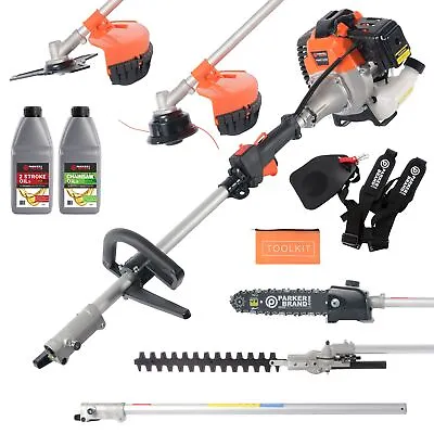 52cc Petrol Multi Function 5 In 1 Garden Tool - Brush Cutter Grass Trimmer Cha • £170.50