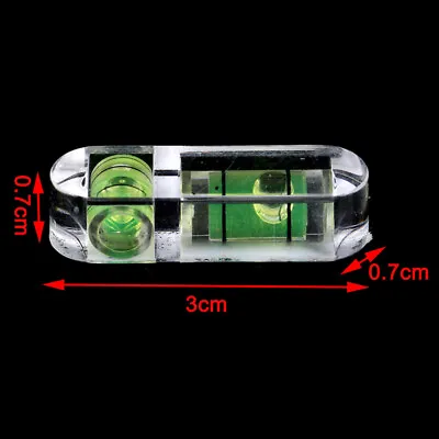 2Pcs Mini T-type Bubble Spirit Level Acrylic Measuring Level Adjustment H • $3.85