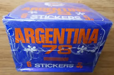 FKS Argentina 78 Box Of 100 Sticker Packs • £549.99