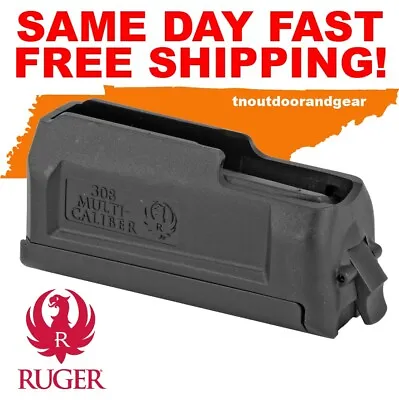 Ruger AMERICAN RIFLE 308/243 Multi-Caliber 4Rd Mag 90689 SAME DAY FAST FREE SHIP • $30.98