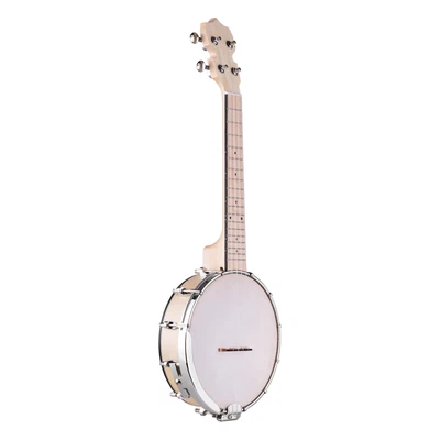 $132.75 • Buy  Concert 23 Inch Open-back Banjo Uke 4 String Banjolele Maple Body I9G4