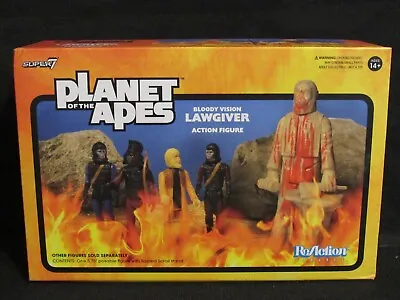 Reaction Toys Planet Of The Apes Lawgiver 5  Figure Bloody Variant Sealed U172 • $19.95