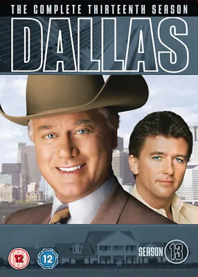 Dallas: The Complete Thirteenth Season DVD (2010) Larry Hagman Cert 12 6 Discs • £7.98
