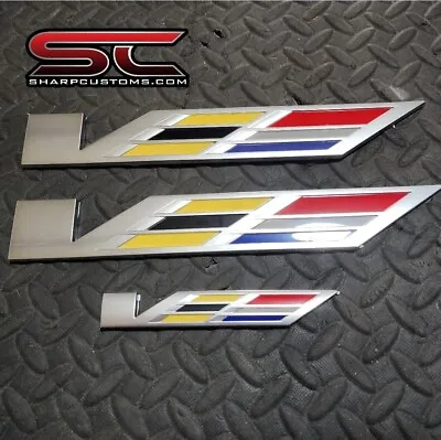 Escalade V Series Emblem 2023 2024 2x Door And Rear Hatch!  • $119.99