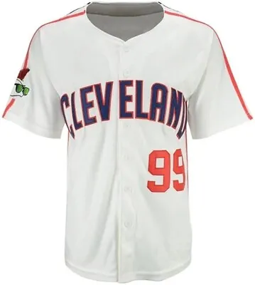 Major League Cleveland Indians Rick Vaughn #99 Wild Thing Movie Jersey Size 3XL • $45