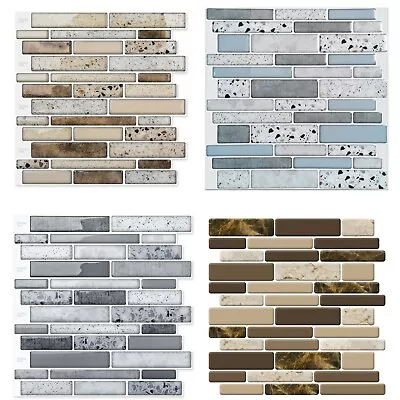 Art3d Peel And Stick Brick Kitchen Backsplash Self-Adhesive Wall Tile Stone(10P) • $29.99