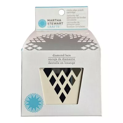 Martha Stewart Crafts Circle Edge Paper Punch Diamond Lace Die-Cut Border NEW • $14