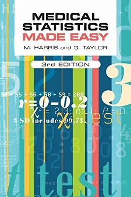 Medical Statistics Made Easy Third Edition By Gordon Taylor Book The Cheap Fast • £7