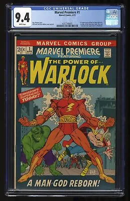 Marvel Premiere (1972) #1 CGC NM 9.4 1st Appearance HIM Adam Warlock! Marvel • $899