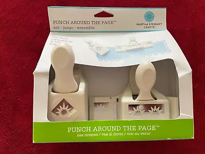 Martha Stewart  Star Burst  Punches; Punch Around The Page Set • $15.95