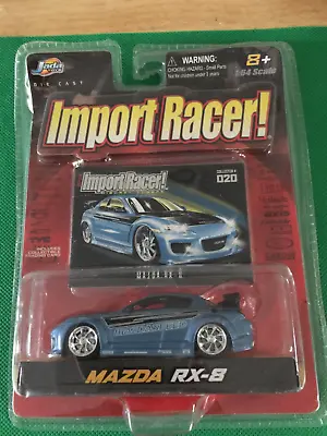 2004 Jada Import Racers Mazda RX-8 Blue B349 • $24.99