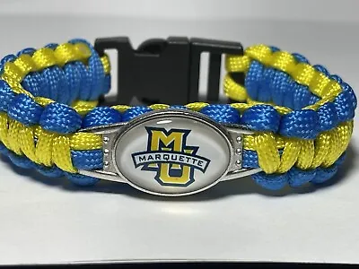 Marquette Golden Eagles NCAA Paracord Bracelet NEW Free Shipping!! • $8.95