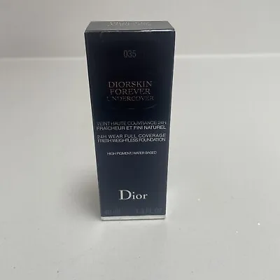 £26.99 • Buy Dior Diorskin FOREVER Undercover Foundation In 035 Desert Beige 40ml DAMAGED BOX
