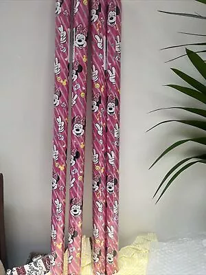 Minnie Mouse. Pink/ Girls. Wrapping Paper Gift Wrap. 3m. Birthday. Disney. • £6.95
