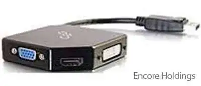 C2G DisplayPort To 4K HDMI/VGA/DVI Adapter Converter 757120543404 • $35.14