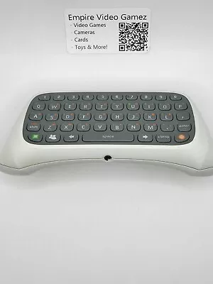 Microsoft Xbox 360 White Chatpad Wired Keyboard Mk Chat Pad • $5.25