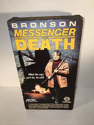 Messenger Of Death VHS Charles Bronson Trish Van Devere Cannon Media Rare TESTED • $22.47