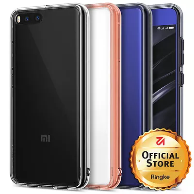 For Xiaomi Mi 6 | Ringke [FUSION] Clear PC Back Shockproof Protective Cover Case • $18.79