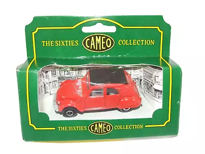 $14.66 • Buy Corgi Citroen 2CV Red Black Roof Boxed The Sixties Cameo Collection Iconic Car
