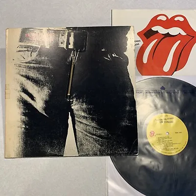 ROLLING STONES Sticky Fingers 1971 1st Press EXC GORGEOUS Ultrasonic/VPI • $52.50