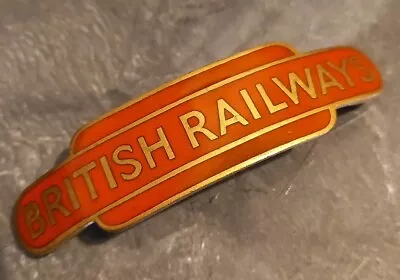 Good Original Vintage Gaunt British Railways North East Region Cap Badge • £45