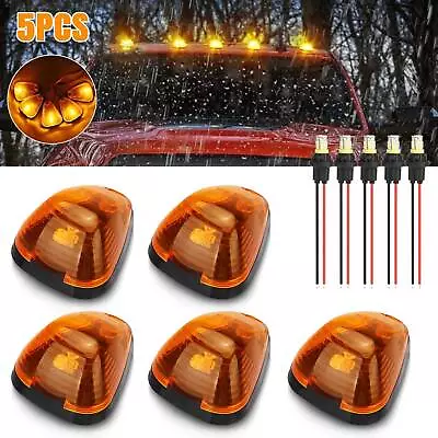 5x For 99-16 Ford F250 F350 F450 Super Duty Amber LED Cab Roof Top Marker Lights • $24.48