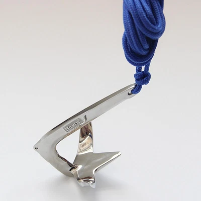 $27.71 • Buy Bruce Style Boat Anchor 316 Stainless Steel Polished For Dinghies Boat