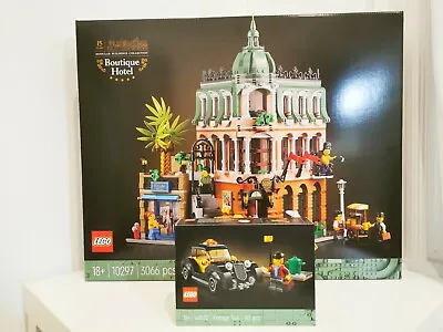 LEGO Creator Expert 10297 Boutique Hotel & 40532 Vintage Taxi Set Of 2 | NEW • $499.95