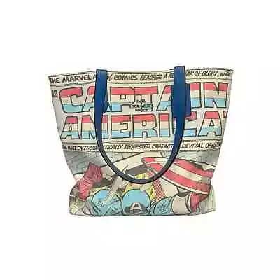 Coach X Marvel Captain America Tote Bag   • $224.99