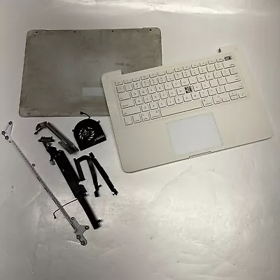 Apple MacBook Unibody A1342 13  2009 2010 White Palmrest +Back Cover + Fan • $33