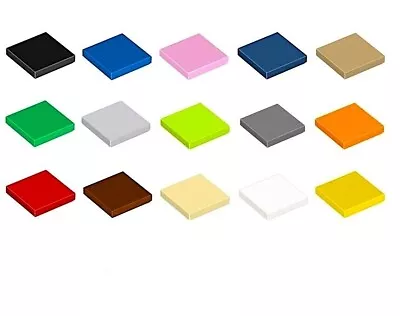 Lego 2x2 Tiles Tile Flat Smooth W/ Bottom Groove Pick Colors & QTY NEW • $11.95