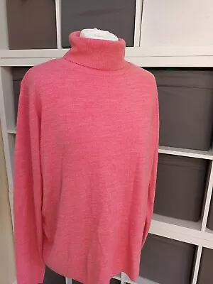 $9.79 • Buy BHS - Ladies Size 22 Pink Autumn Winter Long Sleeved Soft Knit Jumper