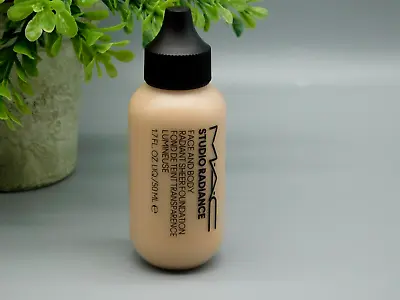 Mac Studio Romance Face And Body Radiance Sheer Foundation 1.7 Oz COLOR RUBBED • $12.78