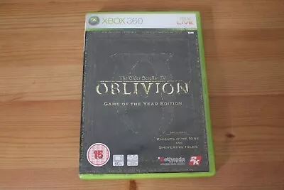 The Elder Scrolls IV: Oblivion Game Of The Year Edition RPG Game For Xbox 360 • £10