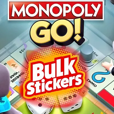 Monopoly Go! 1 Star - 5 Star Stickers⭐ | ALL Stickers Available | Cheap⚡Sup Fast • $11.99