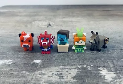 5 Minecraft Mini-figures • $11.21