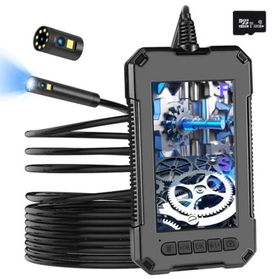 £49.99 • Buy 4.3'' 8 LED Dual Lens Industrial Endoscope 1080P HD Borescope Inspection Camera