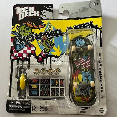 2008 Tech Deck  BlackLabel Jason Adams  96mm Fingerboard NEW (sealed). • $20