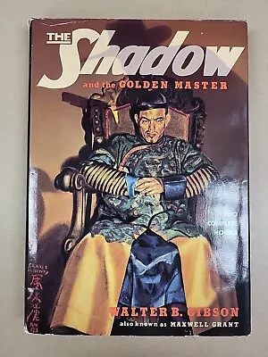 Vtg The Shadow And The Golden Master Walter B. Gibson (HC 1984 Mysterious Press) • $99.99