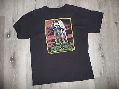 $10.69 • Buy Star Wars Empire Strikes Back T-Shirt Size XL AT-AT Hoth