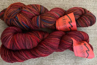 Mountain Colors Yarn Weaver's Wool 1/4s NEW & Discontinued RARE: Mixed Reds • $22