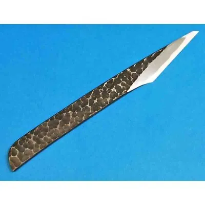 Tasai Marking Knife Japanese Iris Kiridashi Kogatana Hammered Mark 田斎 切出し小刀 • $373.46