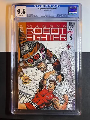 Magnus Robot Fighter 5 CGC 9.8 9.6 9.4 Or 9.2 Valiant Trading Cards 1st App Rai! • $29.99