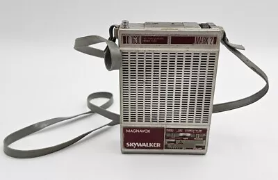 Vintage Magnavox Skywalker TRANSISTOR RADIO Model D 1630 Mark 2 Tested • $29.99