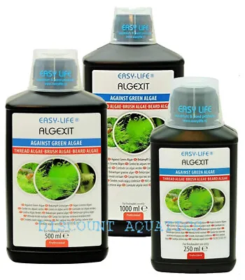 £7.89 • Buy Easy Life AlgExit Green Algae Removal Prevention Aquarium Water Treatment Fish