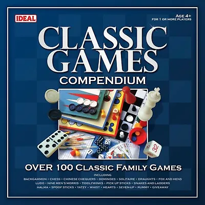 Classic Games 🎲 Compendium By IDEAL - Over 100 Family Games • £24.99